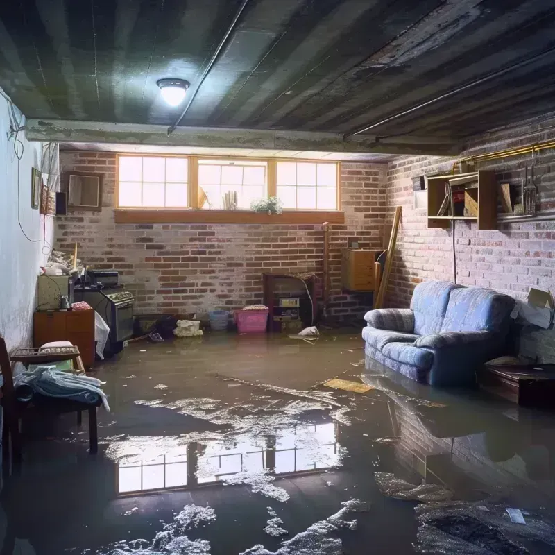 Flooded Basement Cleanup in West Warwick, RI